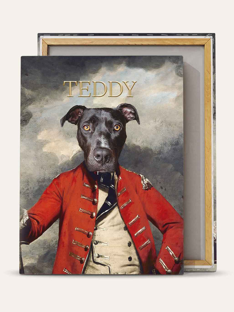 The Cavalier – Custom Vintage Pet Canvas - Purr & Mutt