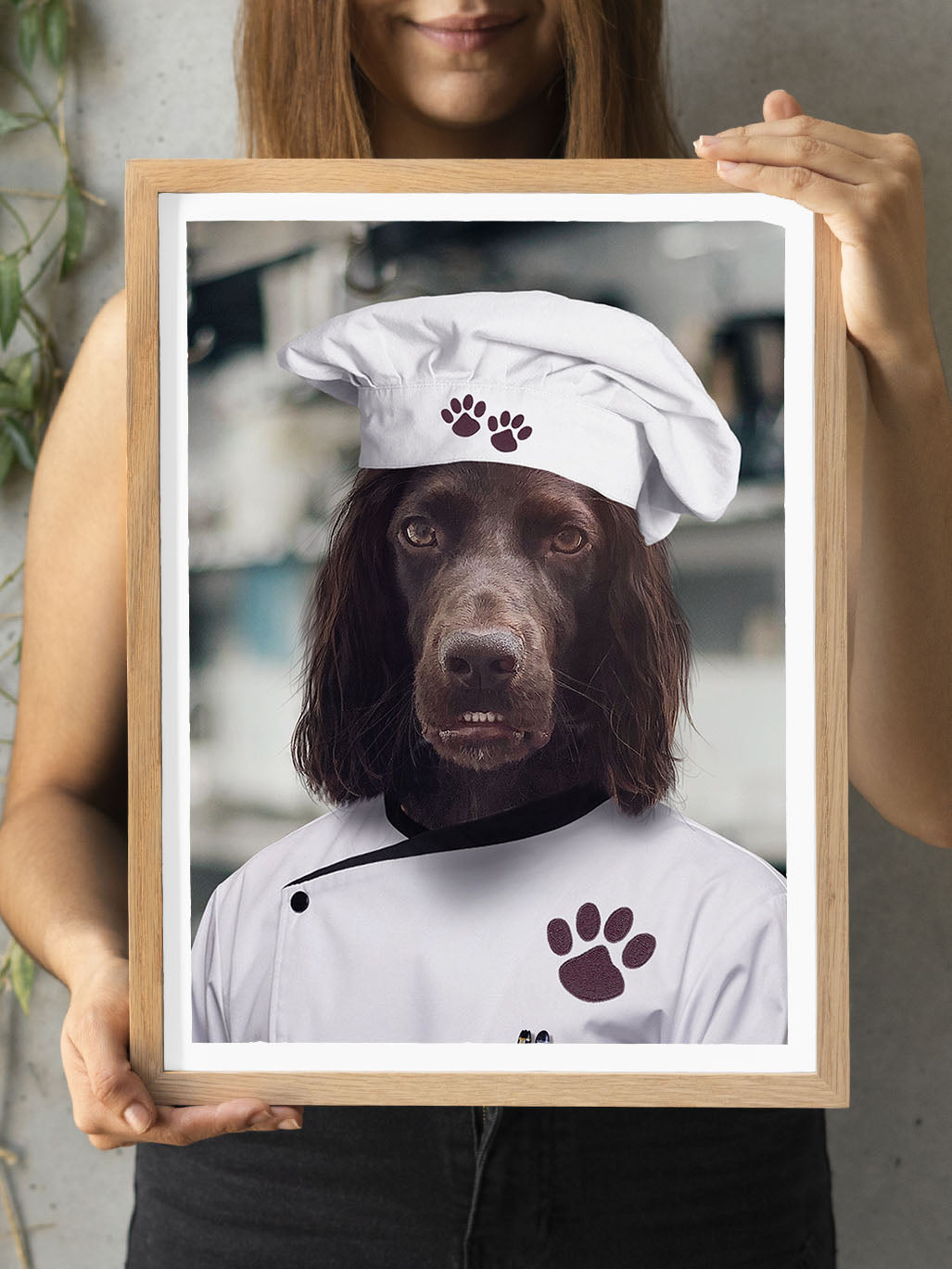 The Chef (Male) - Custom Pet Portrait