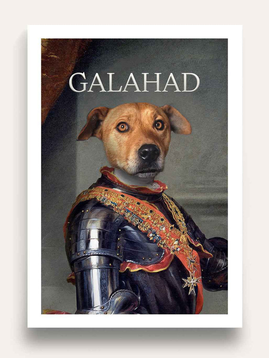 The Colonel - Custom Vintage Pet Portrait - Purr & Mutt