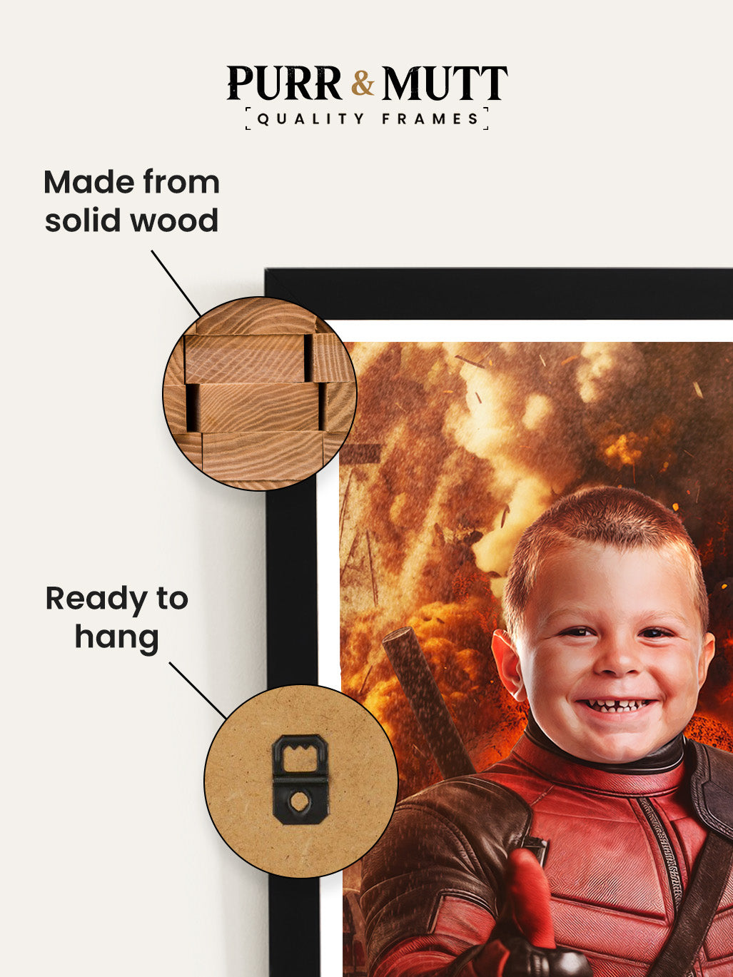 The Crimson Comedian - Custom Kids Portrait