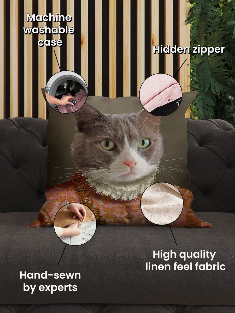 The Duchess - Custom Pet Cushion
