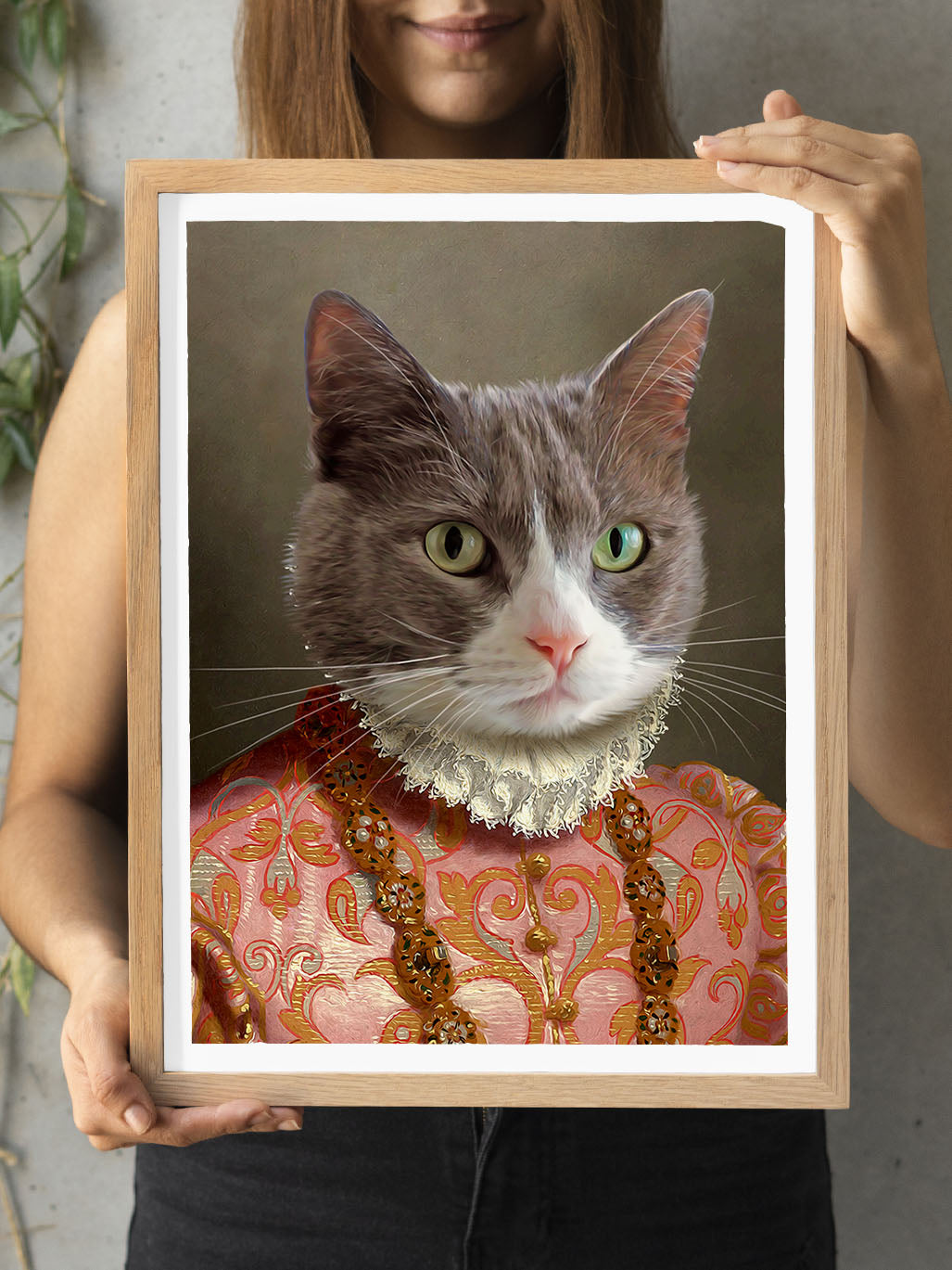 The Duchess - Custom Vintage Pet Portrait