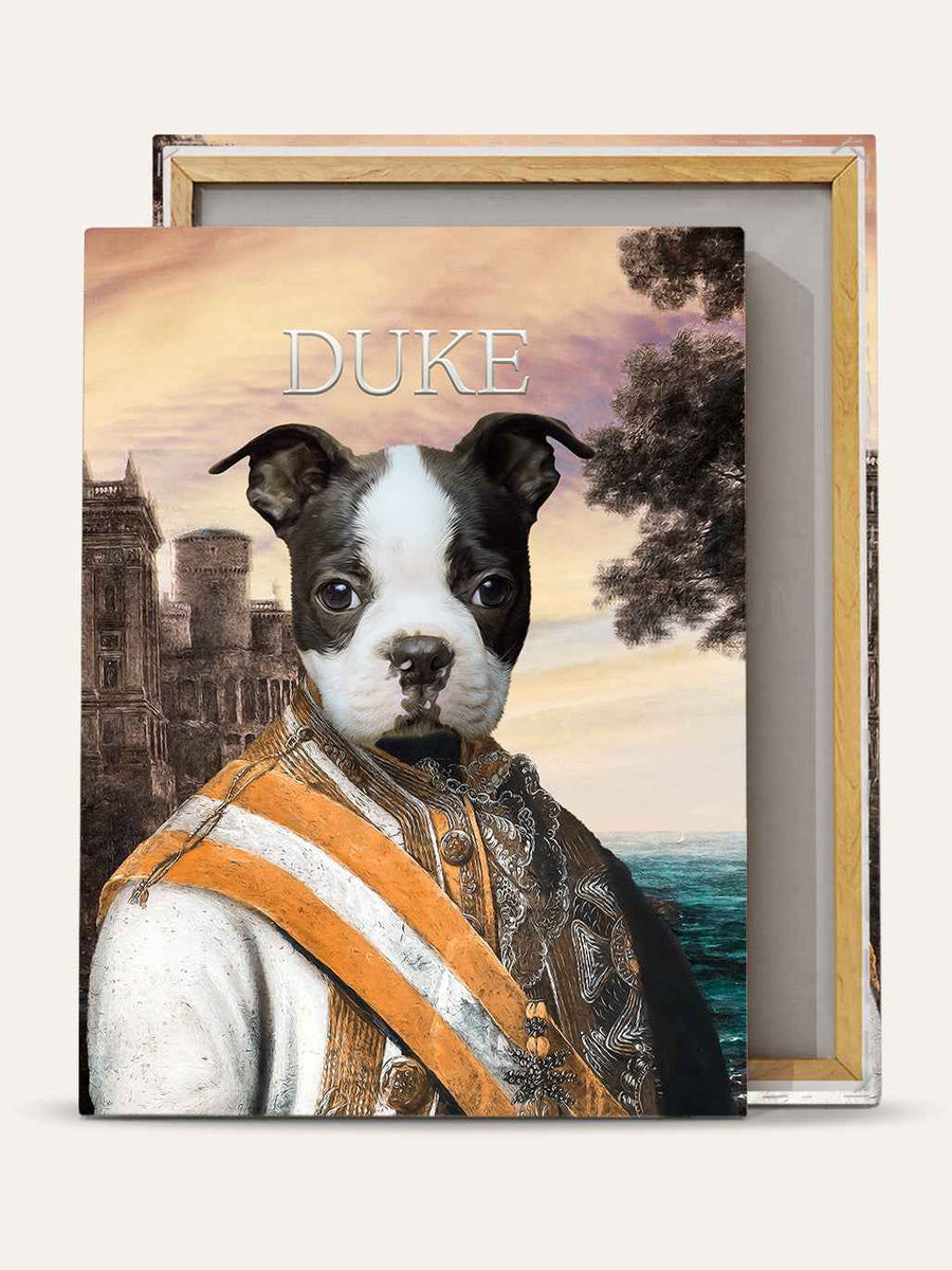 The Duke – Custom Vintage Pet Canvas - Purr & Mutt