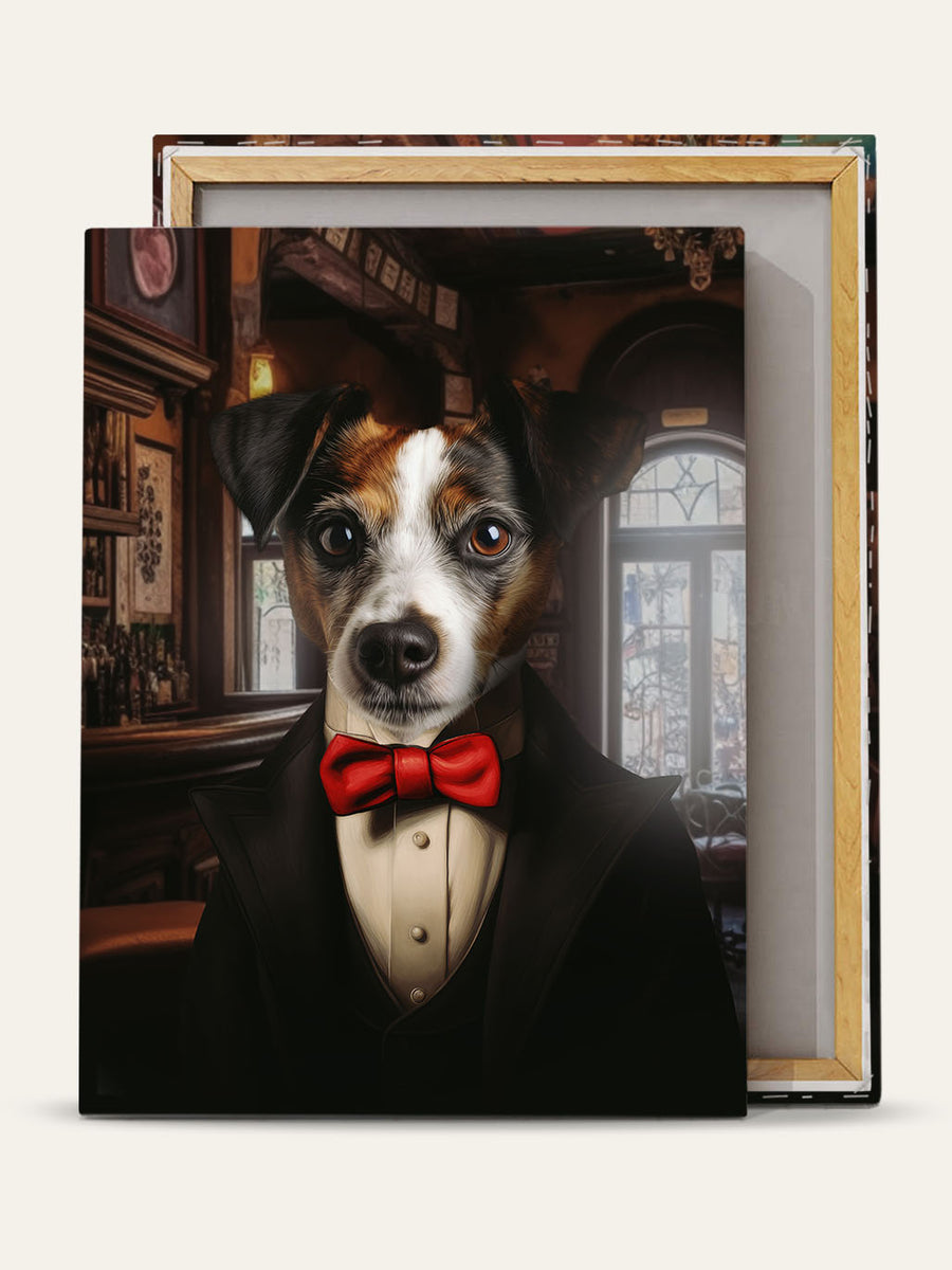 The Fancy Gent – Custom Pet Canvas