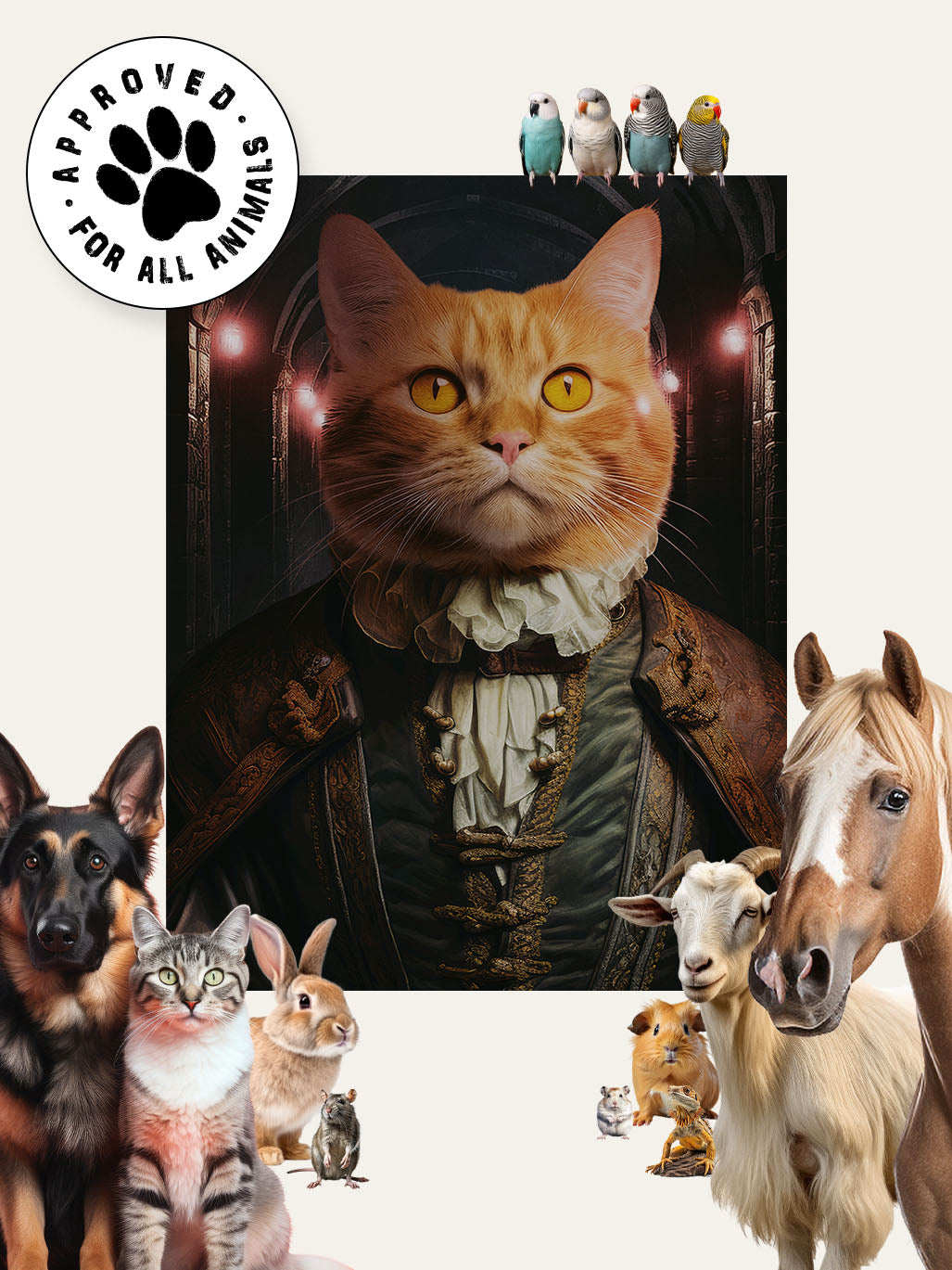 The Feared Sheriff – Custom Pet Canvas