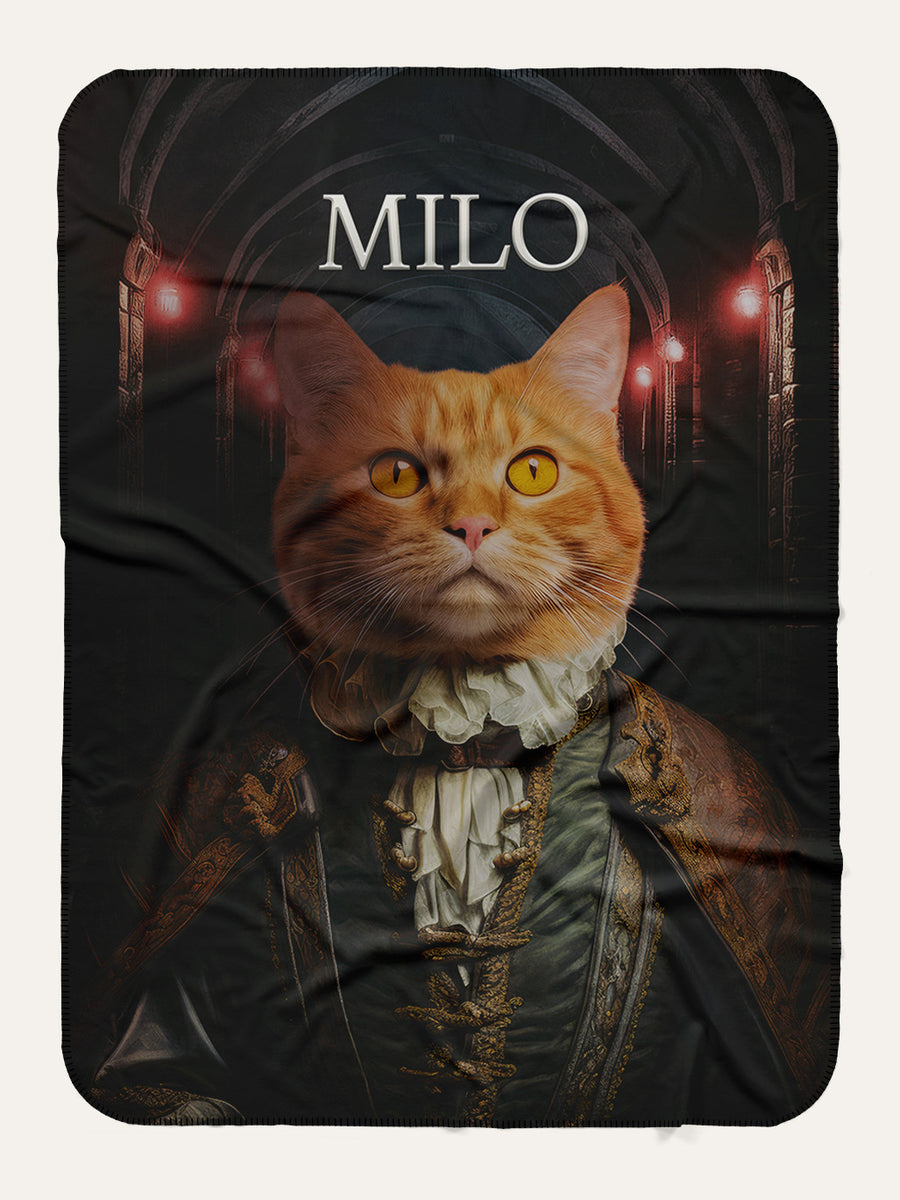 The Feared Sheriff - Custom Pet Blanket - Purr & Mutt