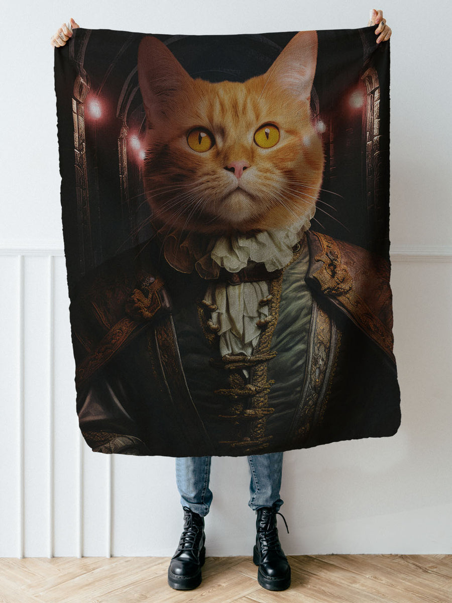 The Feared Sheriff - Custom Pet Blanket