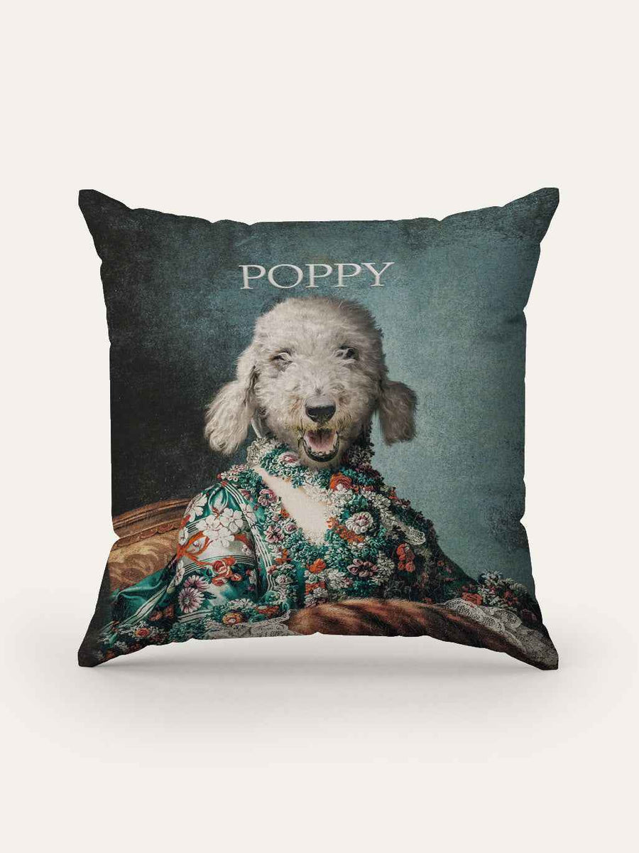 The Flower Lady - Custom Pet Cushion - Purr & Mutt