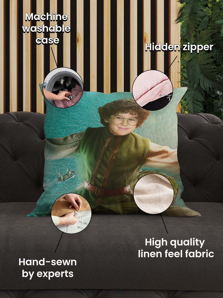 The Flying Boy - Custom Kids Cushion