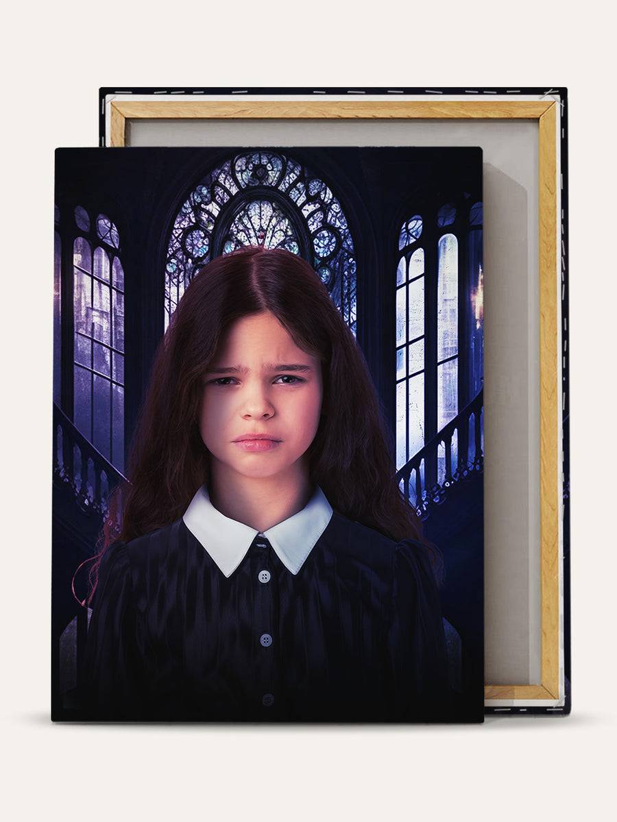 The Gothic Daughter - Custom Kids Canvas