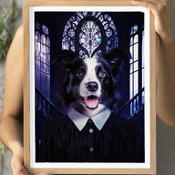 The Gothic Daughter - Custom Pet Portrait