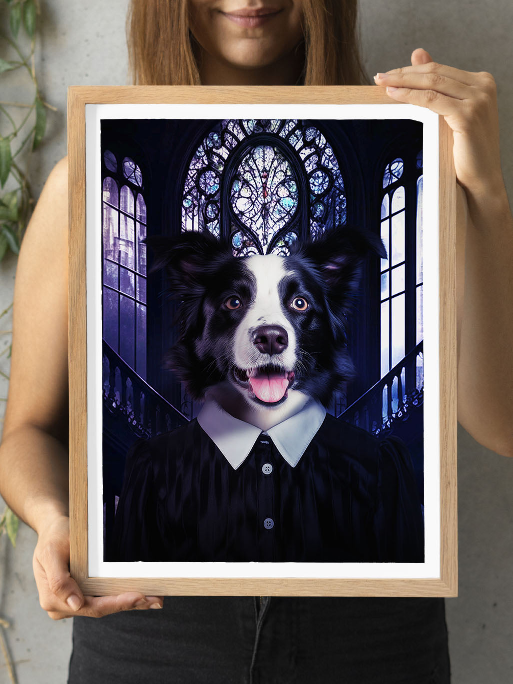 The Gothic Daughter - Custom Pet Portrait