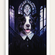 The Gothic Daughter - Custom Pet Portrait