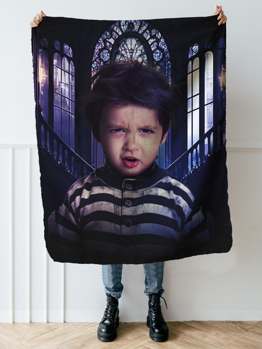 The Gothic Son - Custom Kids Blanket