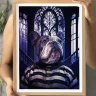 The Gothic Son - Custom Pet Portrait