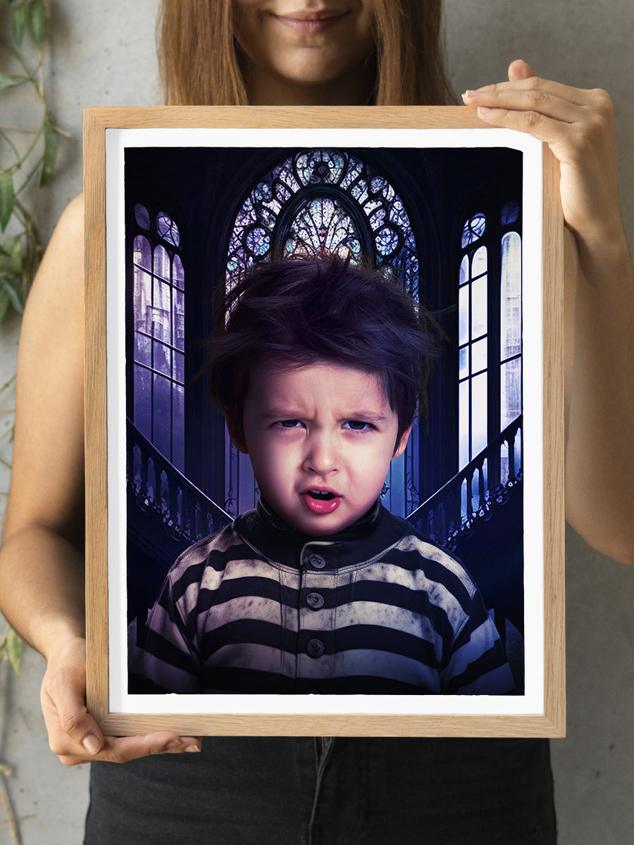 The Gothic Son - Custom Kids Portrait