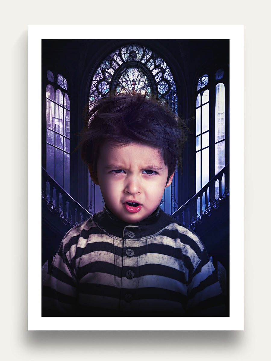 The Gothic Son - Custom Kids Portrait