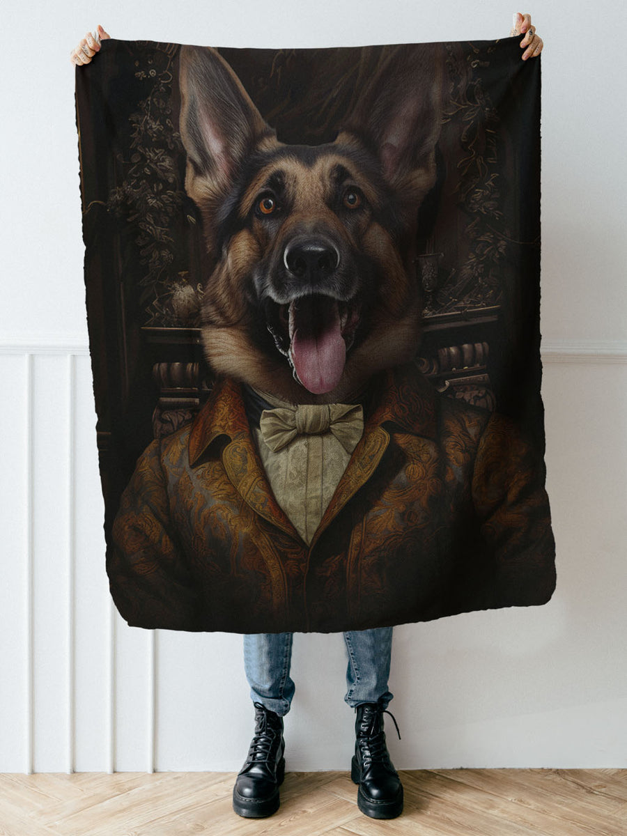 The Handsome One - Custom Pet Blanket