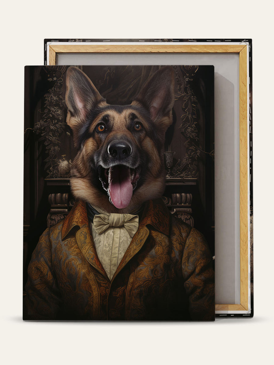 The Handsome One – Custom Pet Canvas