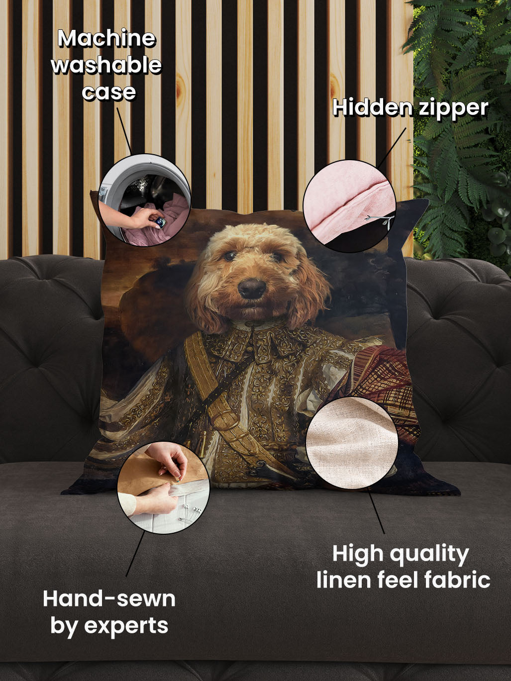 The Hunter - Custom Pet Cushion
