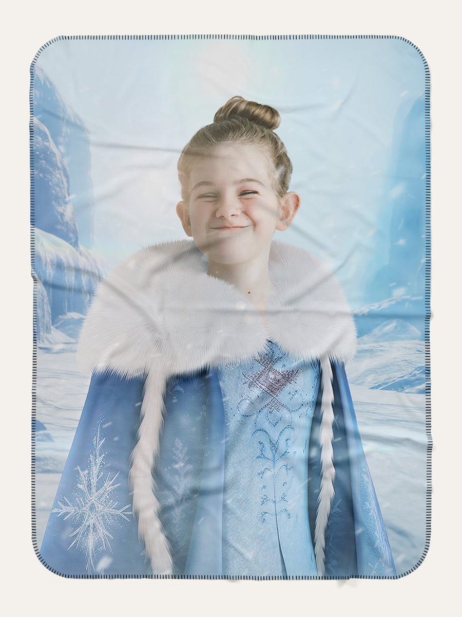 The Ice Princess - Custom Kids Blanket
