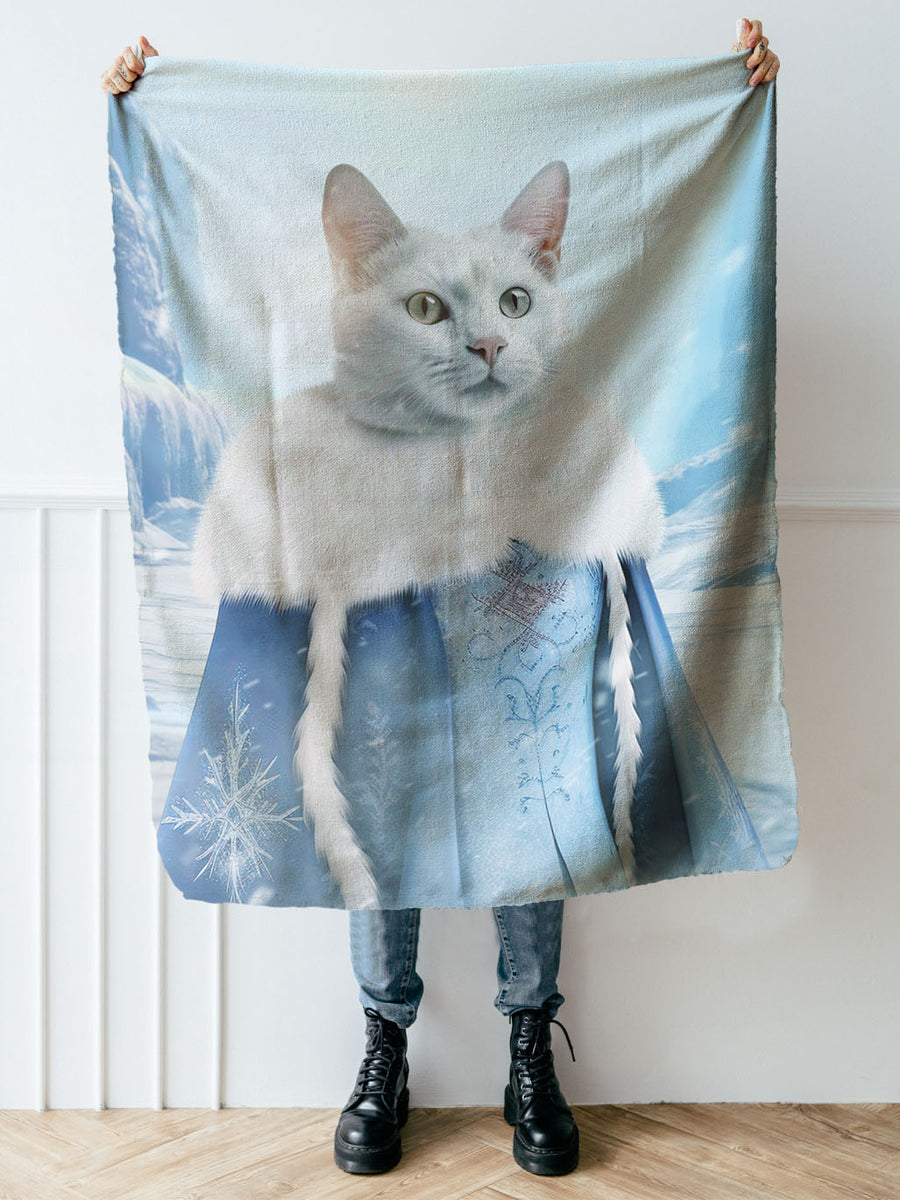 The Ice Princess - Custom Pet Blanket