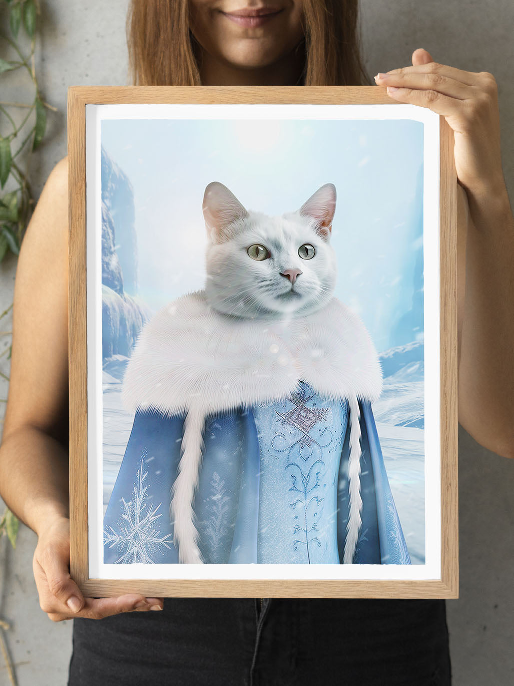The Ice Princess - Custom Pet Portrait