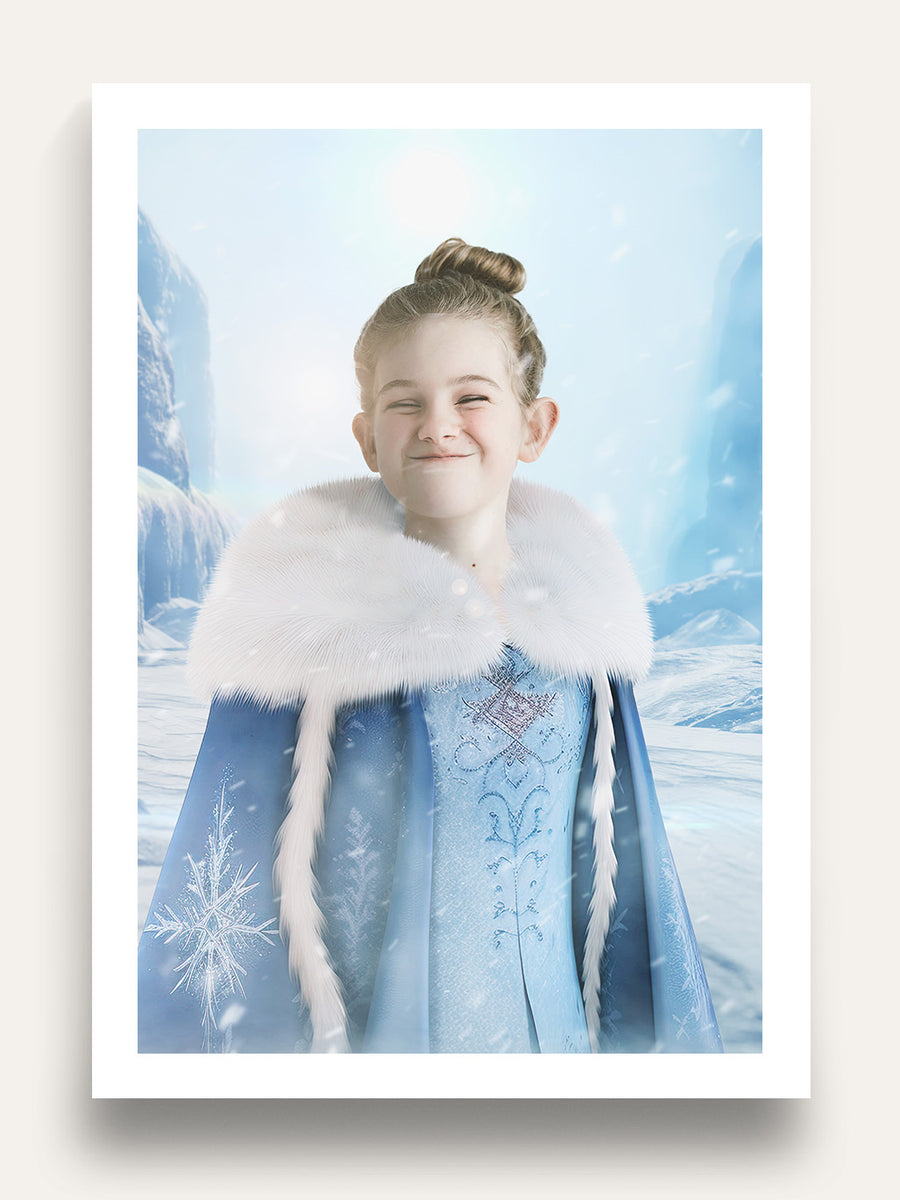 The Ice Princess - Custom Kids Portrait
