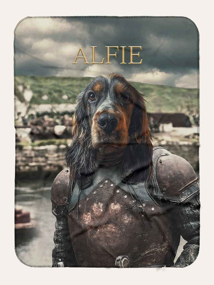 The Iron King - Custom Pet Blanket - Purr & Mutt