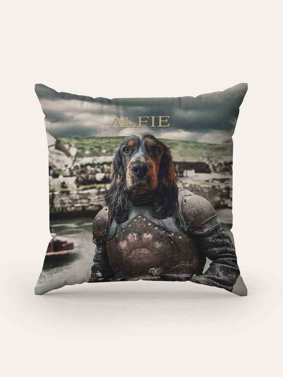The Iron King - Custom Pet Cushion - Purr & Mutt