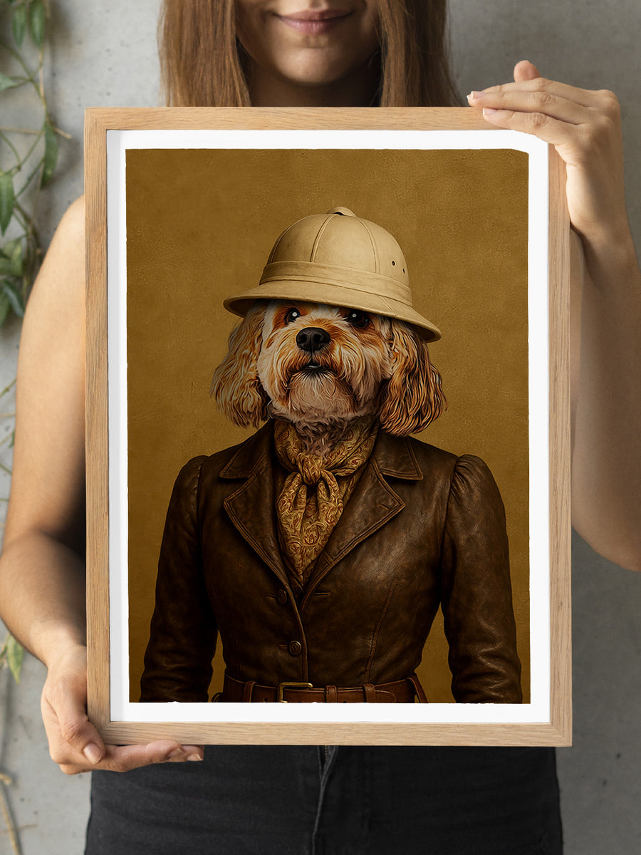 The Jungle Explorer - Custom Pet Portrait