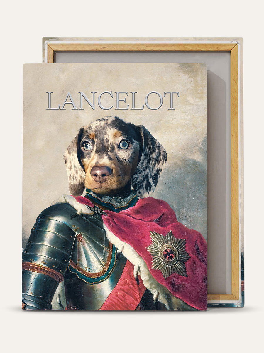 The Knight - Custom Pet Canvas