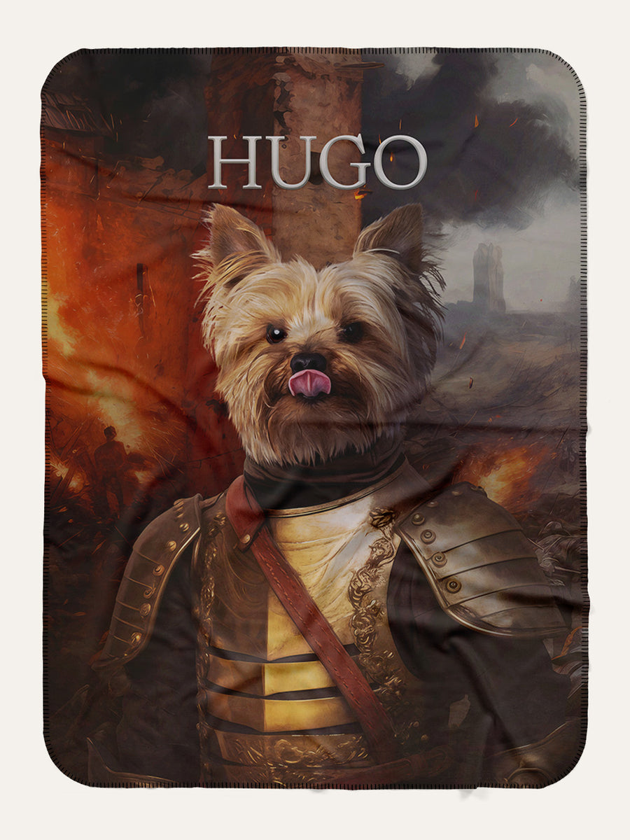 The Noble Captain - Custom Pet Blanket - Purr & Mutt