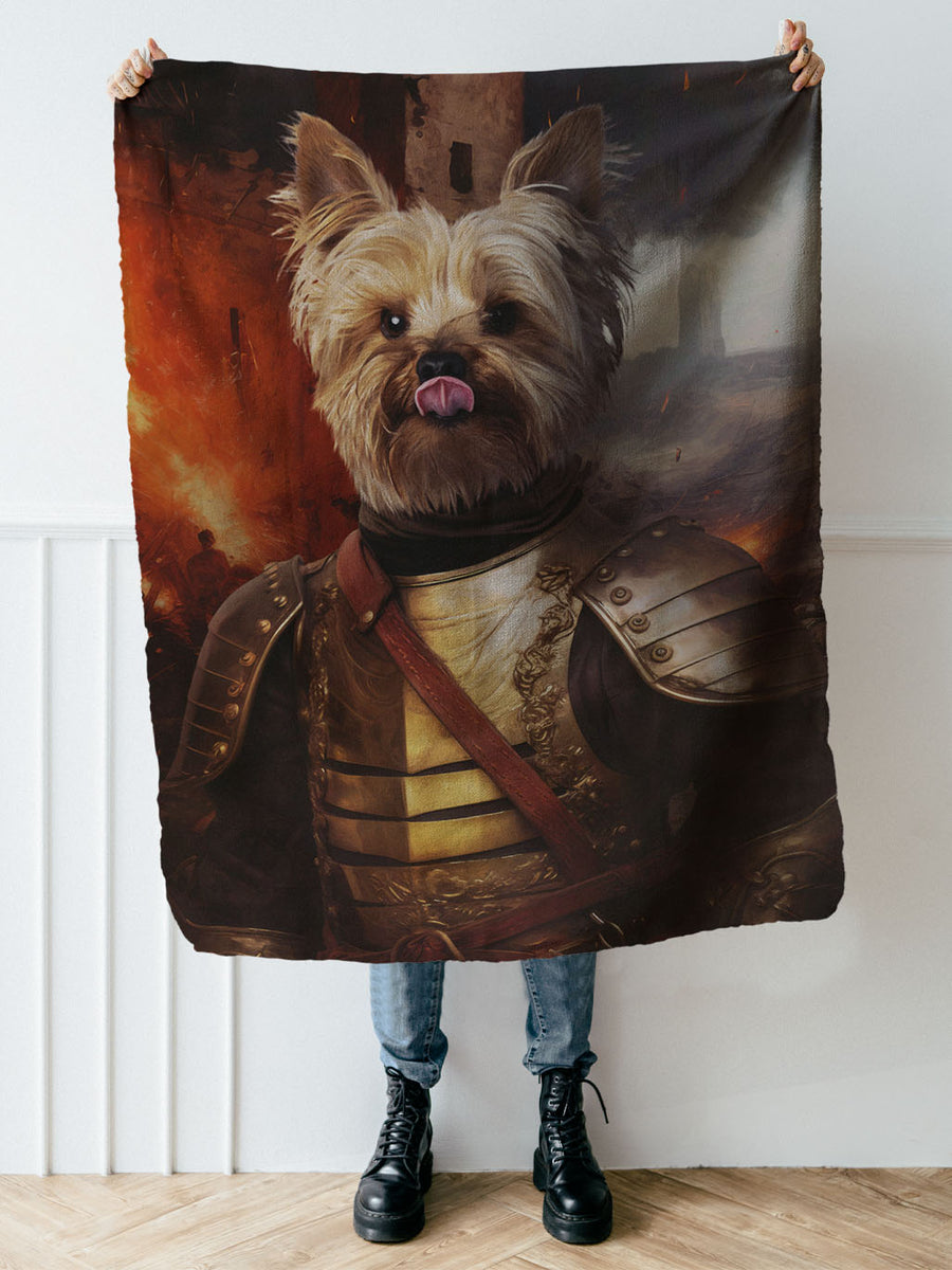 The Noble Captain - Custom Pet Blanket