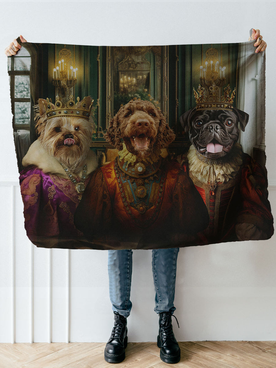 The Nobles - Custom Pet Blanket