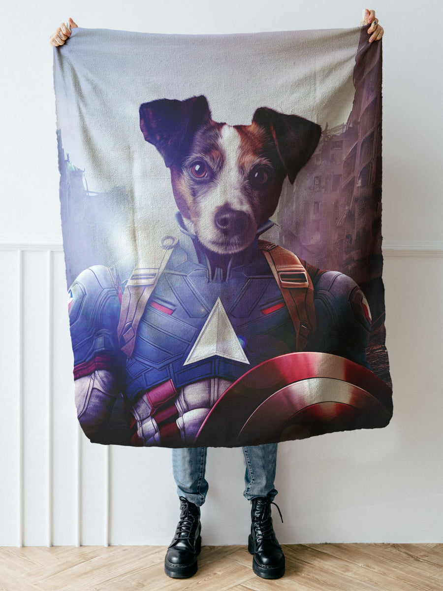 The Patriot - Custom Pet Blanket
