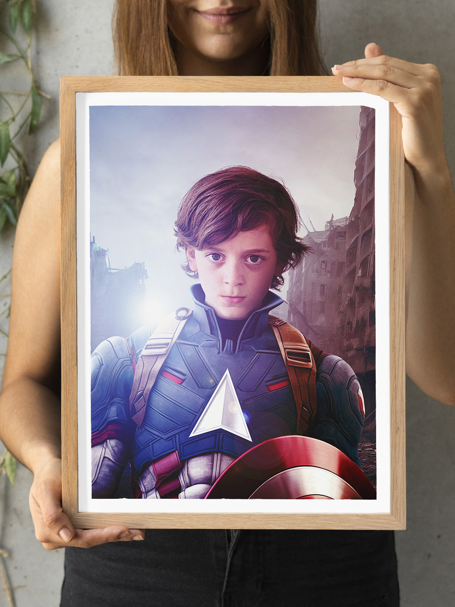 The Patriot - Custom Kids Portrait