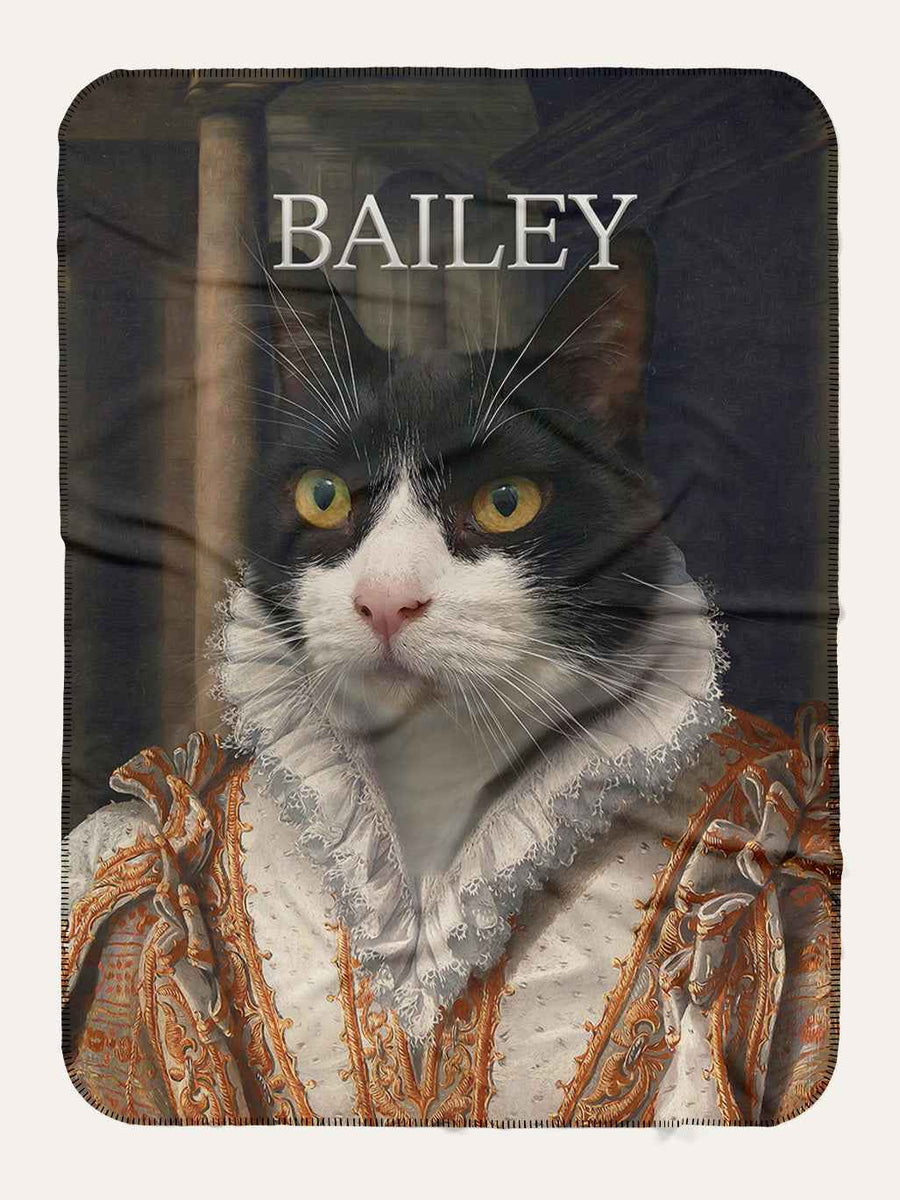 The Princess - Custom Pet Blanket - Purr & Mutt
