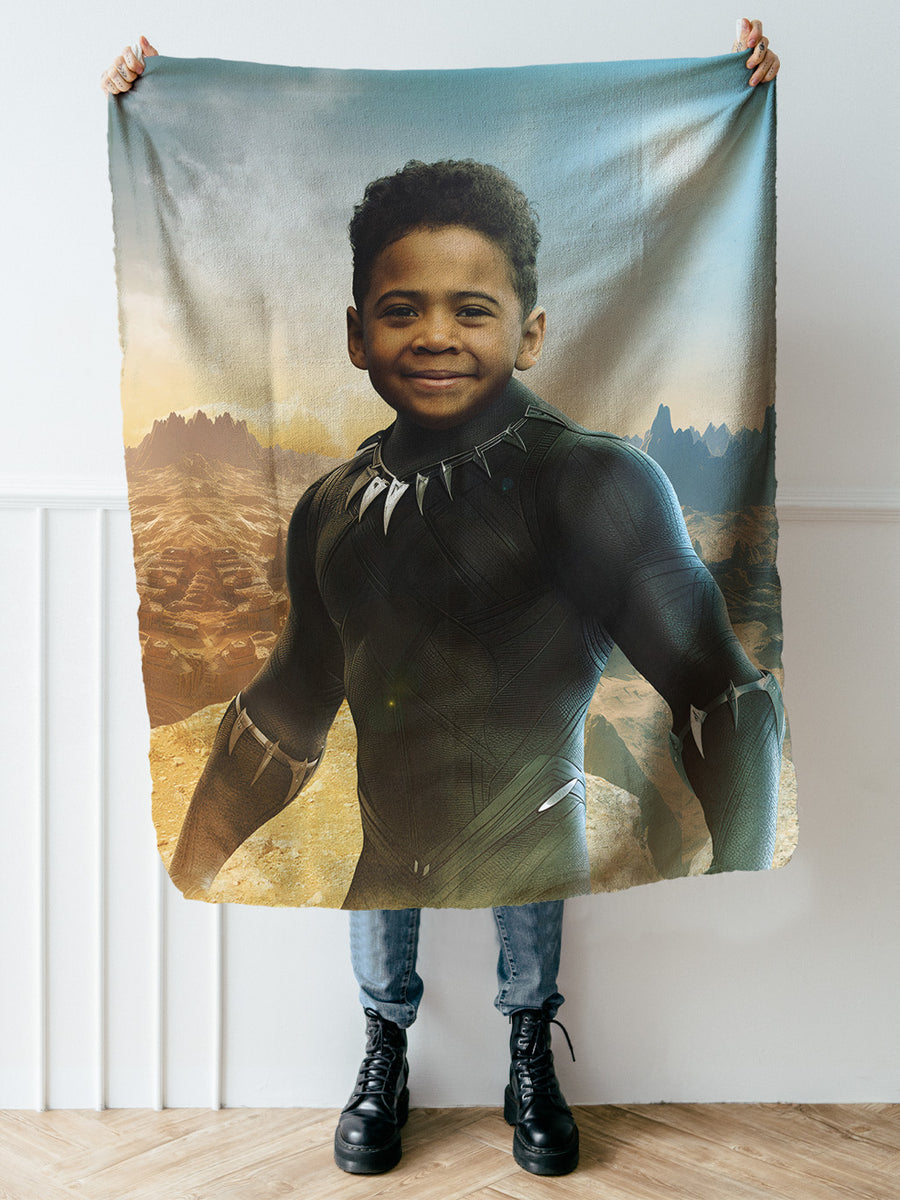 The Protector - Custom Kids Blanket