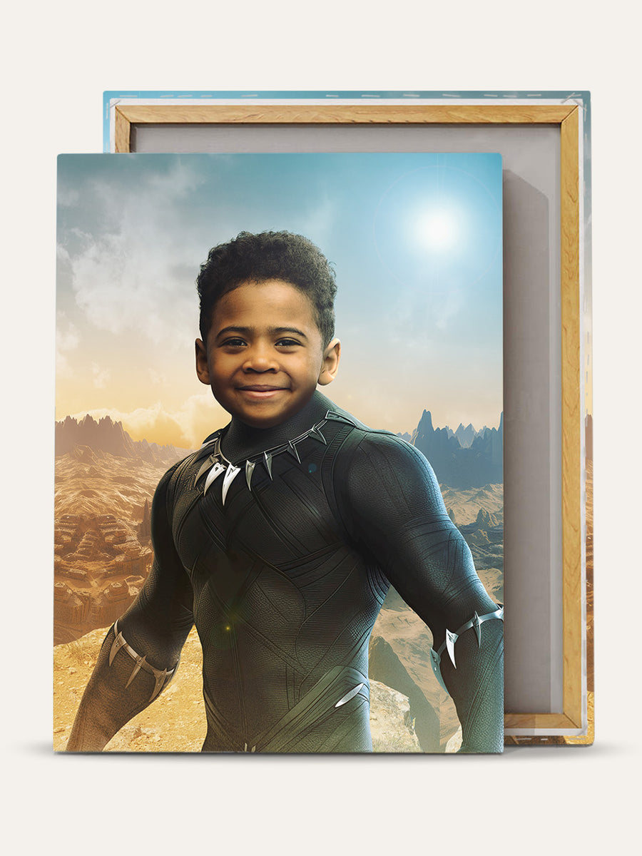 The Protector - Custom Kids Canvas