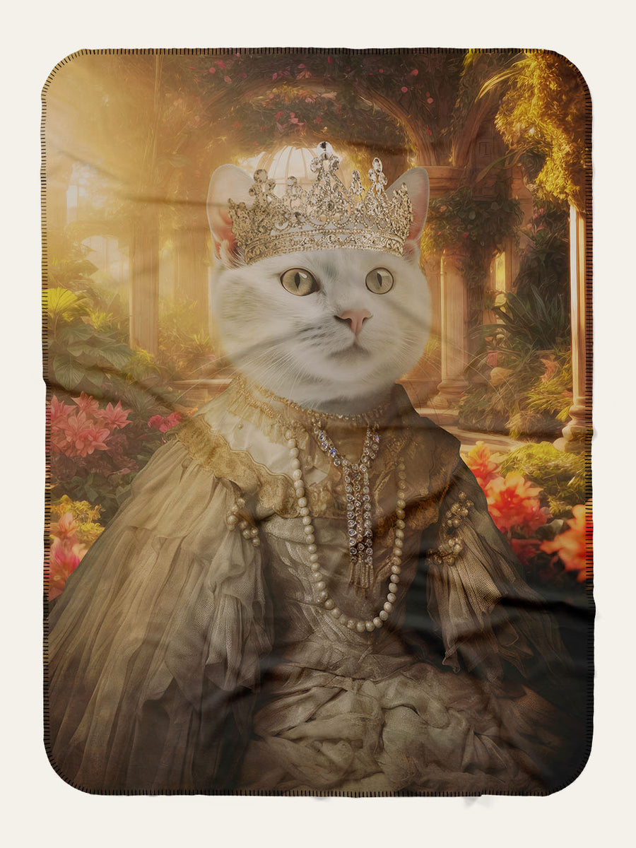 The Royal Queen - Custom Pet Blanket