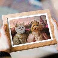 The Royal Sisters - Custom Pet Portrait