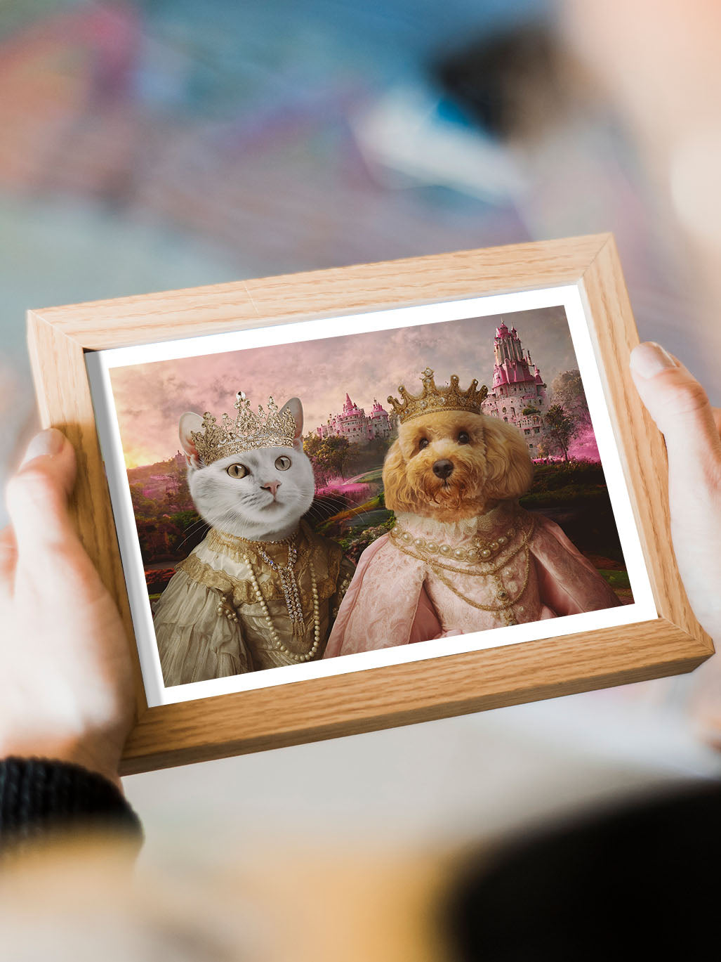 The Royal Sisters - Custom Pet Portrait