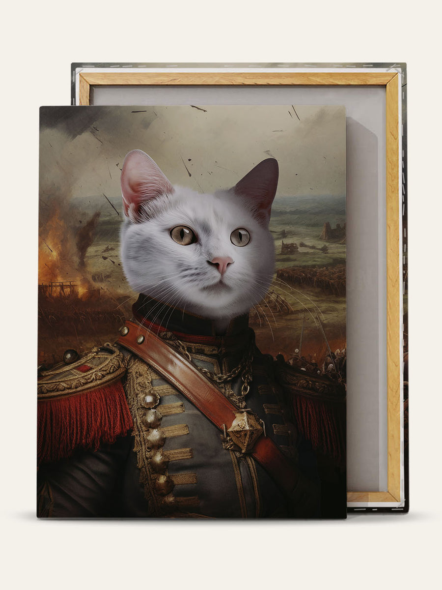 The Sergeant – Custom Pet Canvas