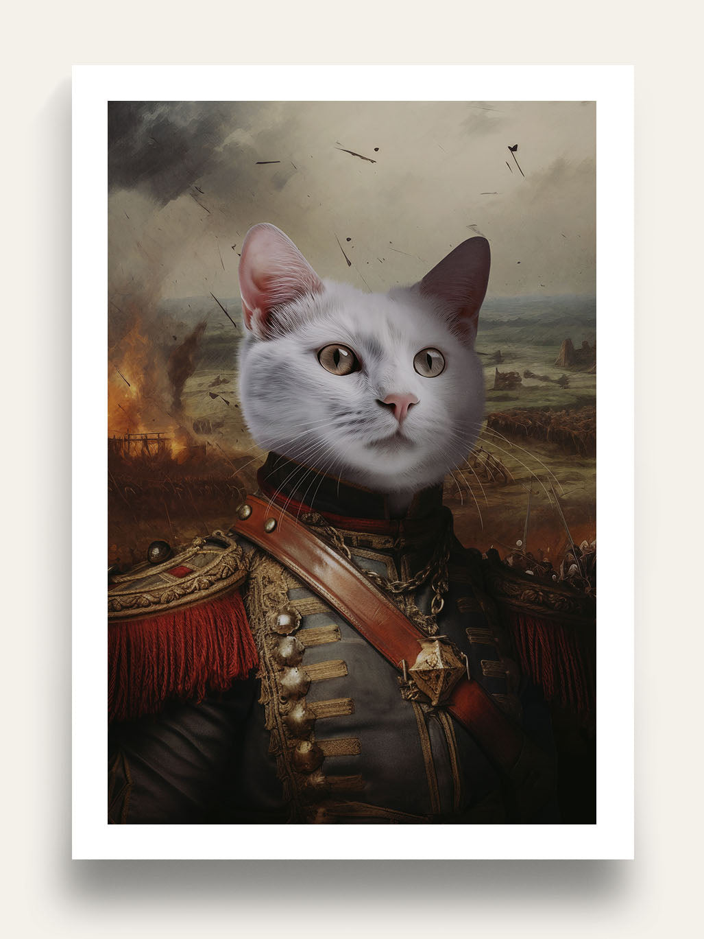 The Sergeant - Custom Pet Portrait