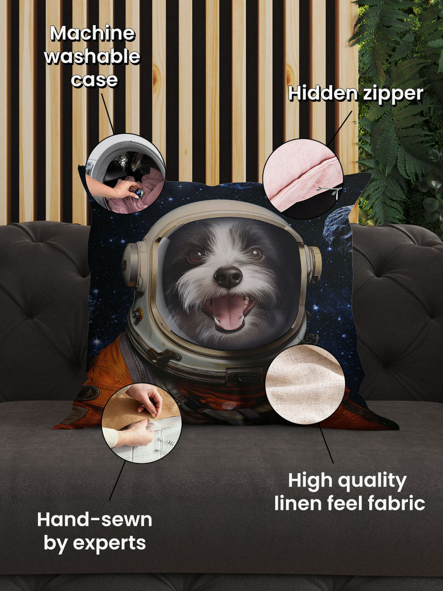 The Spaceman - Custom Pet Cushion