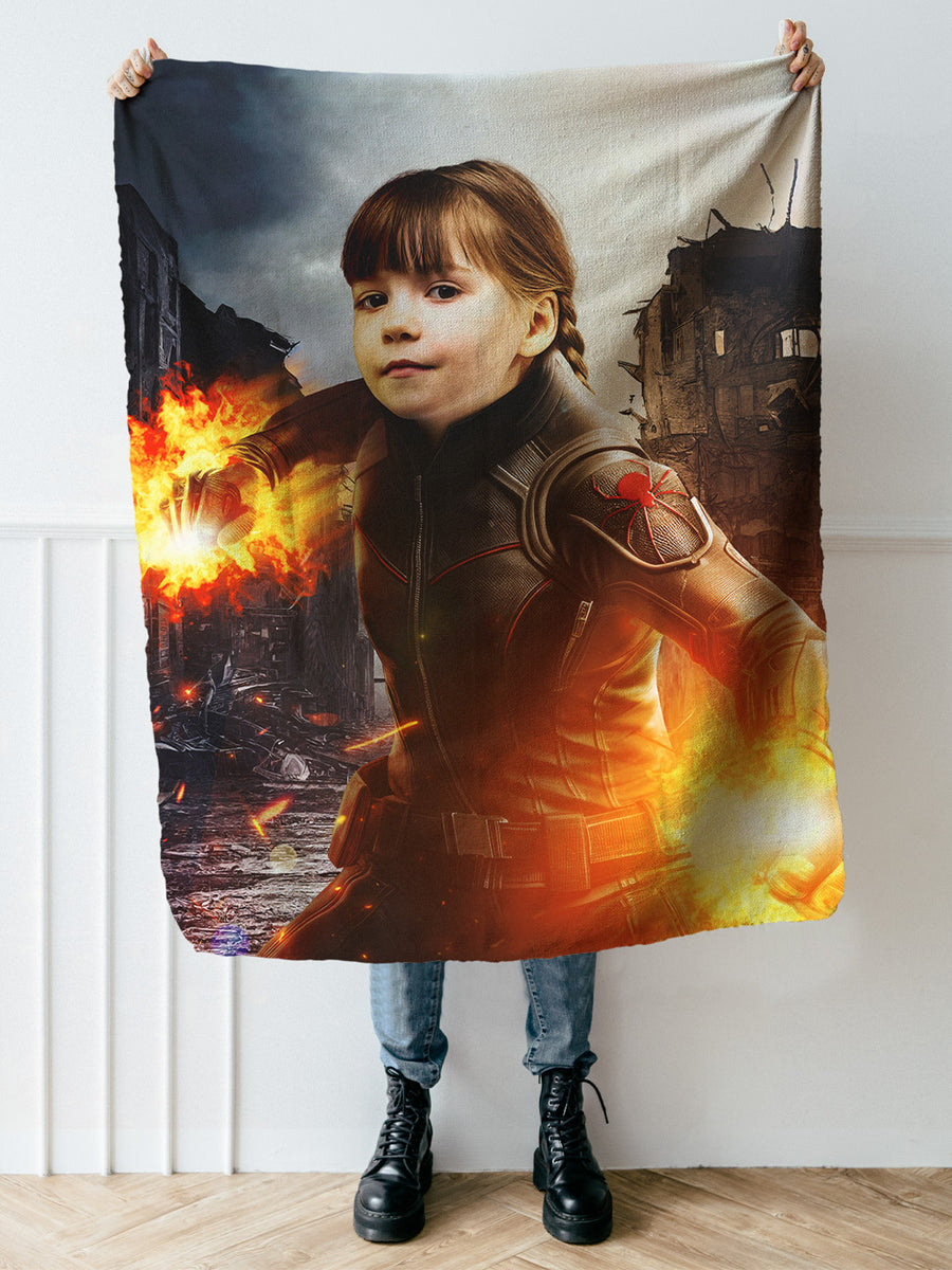 The Spider - Custom Kids Blanket