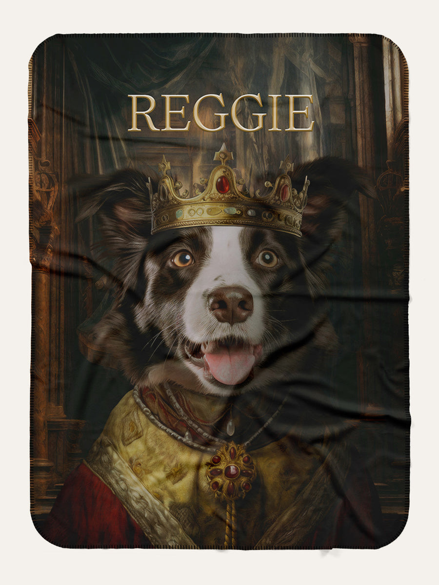 The Spoiled Prince - Custom Pet Blanket - Purr & Mutt
