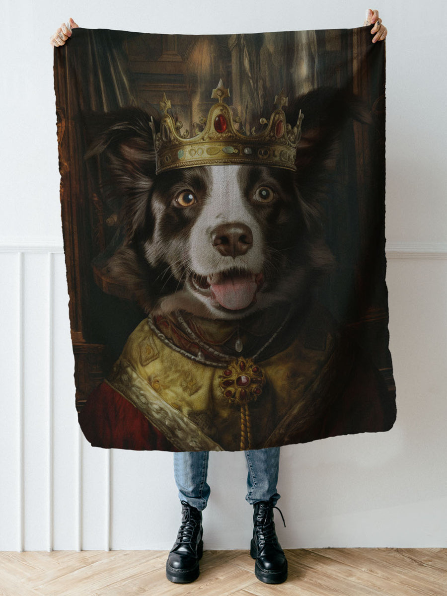 The Spoiled Prince - Custom Pet Blanket