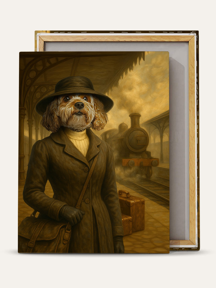 The Traveller - Custom Pet Canvas